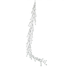 Christmas Crystal Bead Garland Acrylic Pearl 3m