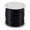 Copper Beading Wire Craft Jewelry String Black 0.5mm 23m 1