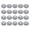 Metal Heat Shield Clips Washers 20 pcs 1