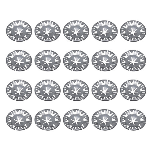Metal Heat Shield Clips Washers 20 pcs