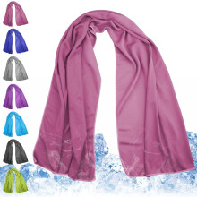 Cooling Neck Wrap Ice Sweat Towel 43.3 x 15.7 inches