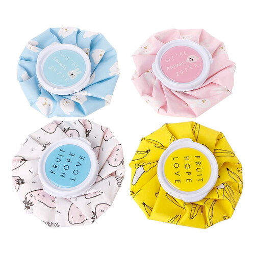Hot Water Bottle Bag Round PVC+PP 450ml