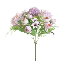 Artificial Silk Peony Bouquet for Wedding Centerpiece 1