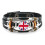 Leather Bracelet Country Flag Multi-Layer Black Cowhide 1