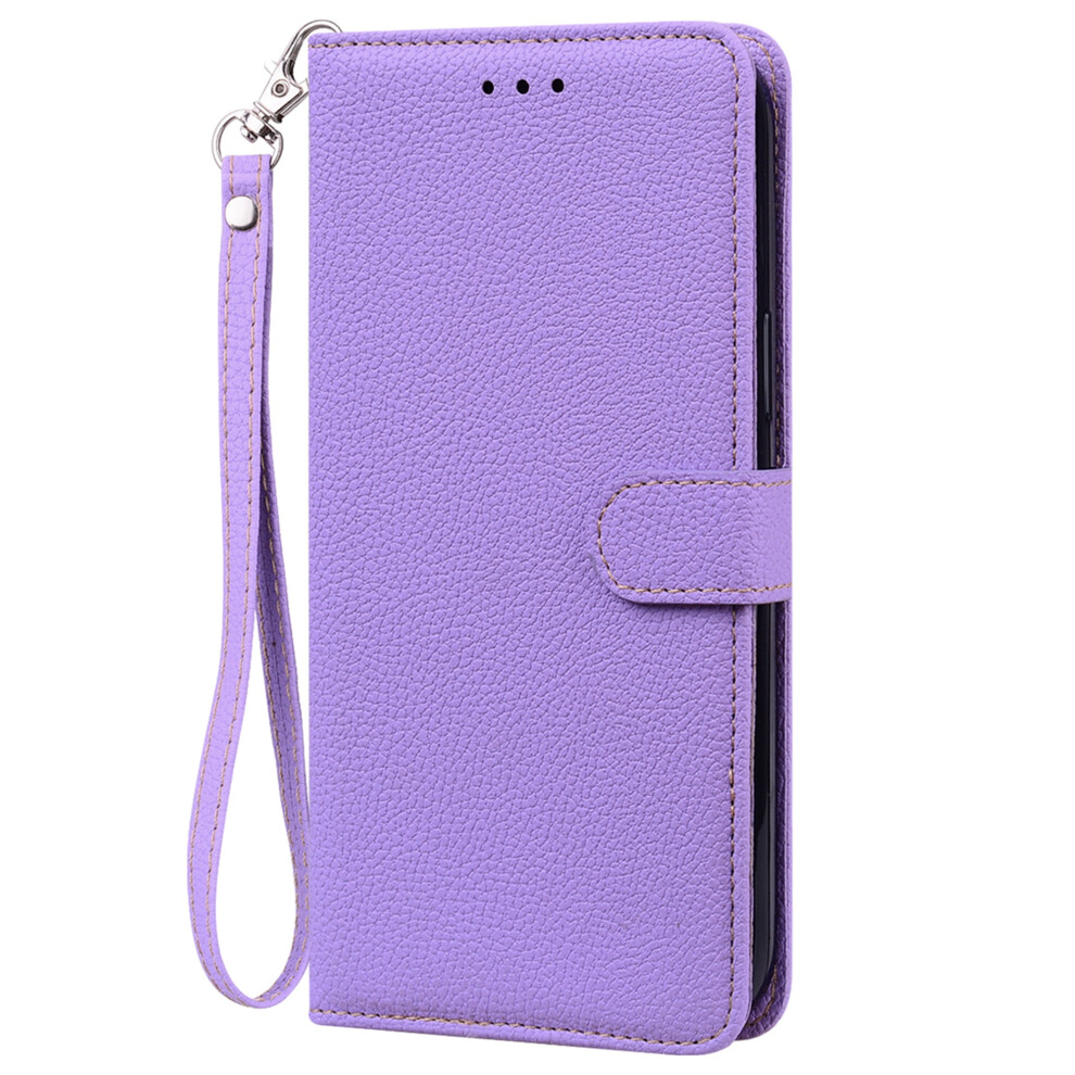Tech Circle Iphone 11 Wallet Case Pu Leather Light/Purple 9132278385457