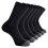 Men's Ankle Socks Solid Color Arch Compression Cushioning 5 1