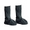 PVC Shoe Protectors Black Reusable Waterproof Size L 1