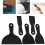 Plastic Putty Cutter Set 1.5-8 Inch 6