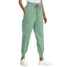 Women's Hiking Pants Elastic Waist High-Rise 4-Way Stretch