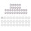 Silicone Healing Pull Piercing Discs 60 pcs 3/5/7/9 mm 1