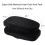 Memory Foam Armrest Pads for Office Chairs Black Set of 2 2
