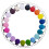 Enamel Metal Pacifier Clip Round 21 pcs 1