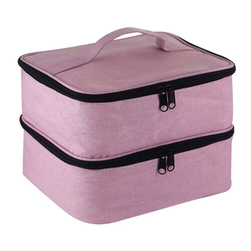 Trousse de transport pour vernis à ongles double couche, 30 flacons