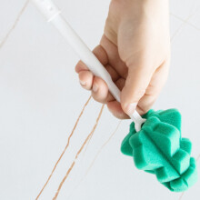 Juego de cepillos de limpieza para botellas de agua con forma de alerce (3 piezas)