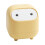 Mini double-layer trash can with lid yellow 6.56.56.69 1