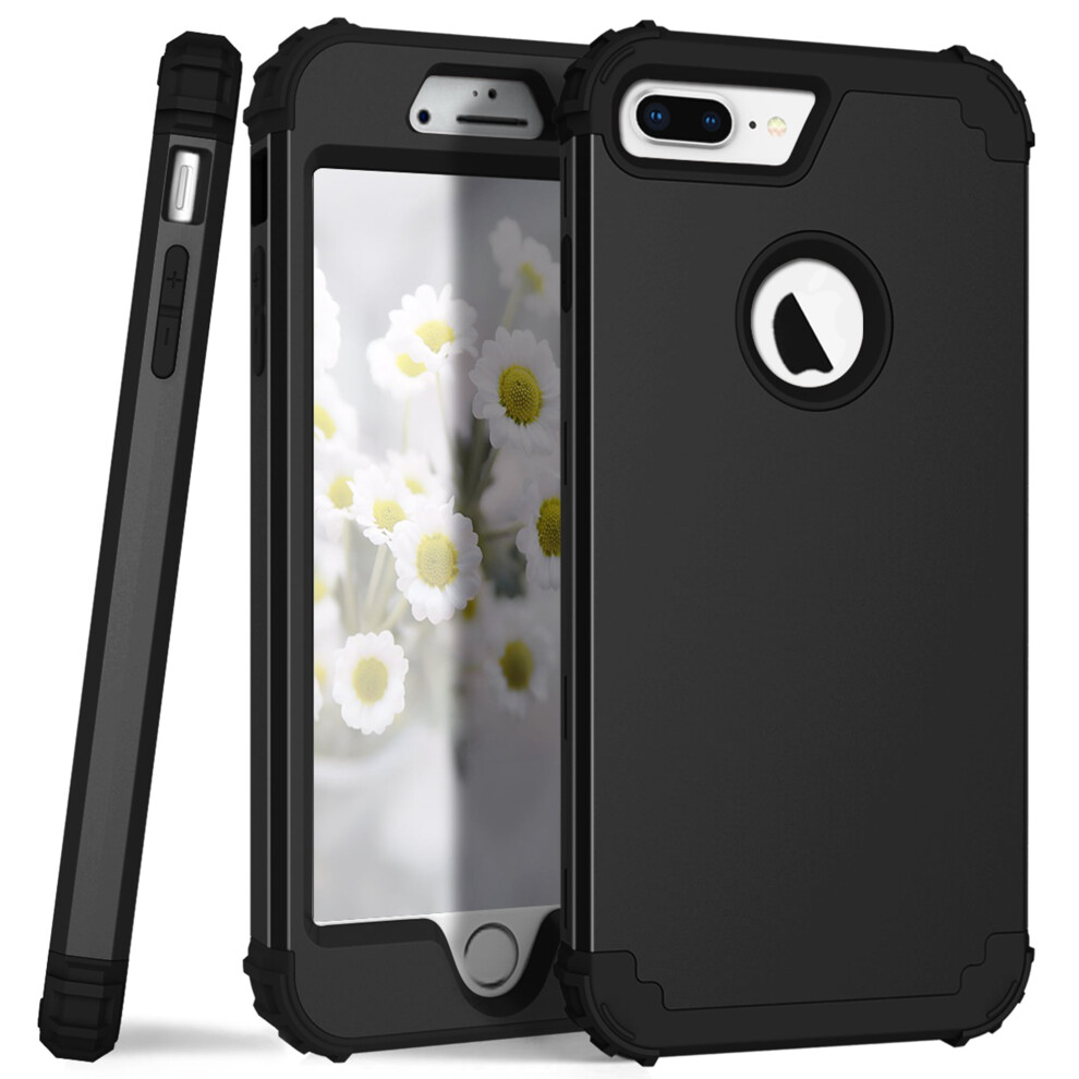 Iphone 8 Plus Case Heavy Dual-Layer Rugged Shockproof Pc 9132278383996