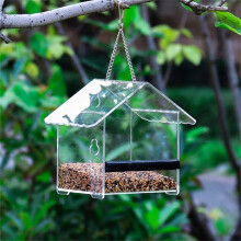 Automatic Hanging Bird Feeder Rainproof Outdoor