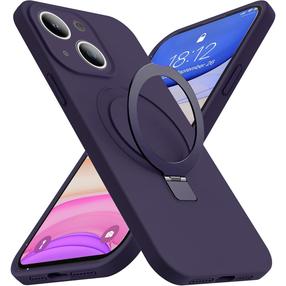 Iphone 13 Case 6.1 Inch With Magnetic Ring Stand Magsafe 9558830626392