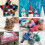 Soft acrylic crochet yarn multicolor 100g skein 7