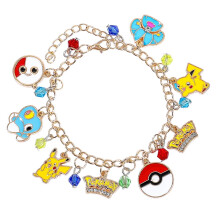 Pikachu Charm Bracelet 2.17 inch for Women Girls Ages 3+