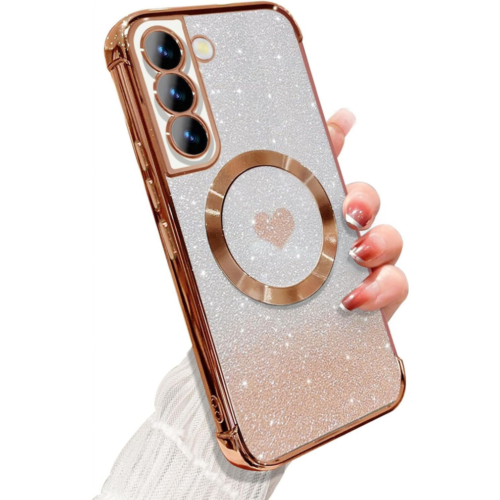 Galaxy S21 Plus Magnetic Case Â Soft Luxury Bling 9101399870432