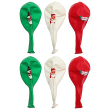 Round Latex Balloons Christmas Style 30 pcs