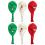 Round Latex Balloons Christmas Style 30 pcs 1