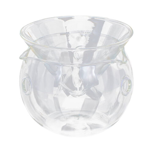 Glass Fruit Bowl Transparent Salad Bowl 1 Pack