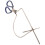 Dipping Tong for Ceramics Ergonomic Design 1 Pack 1