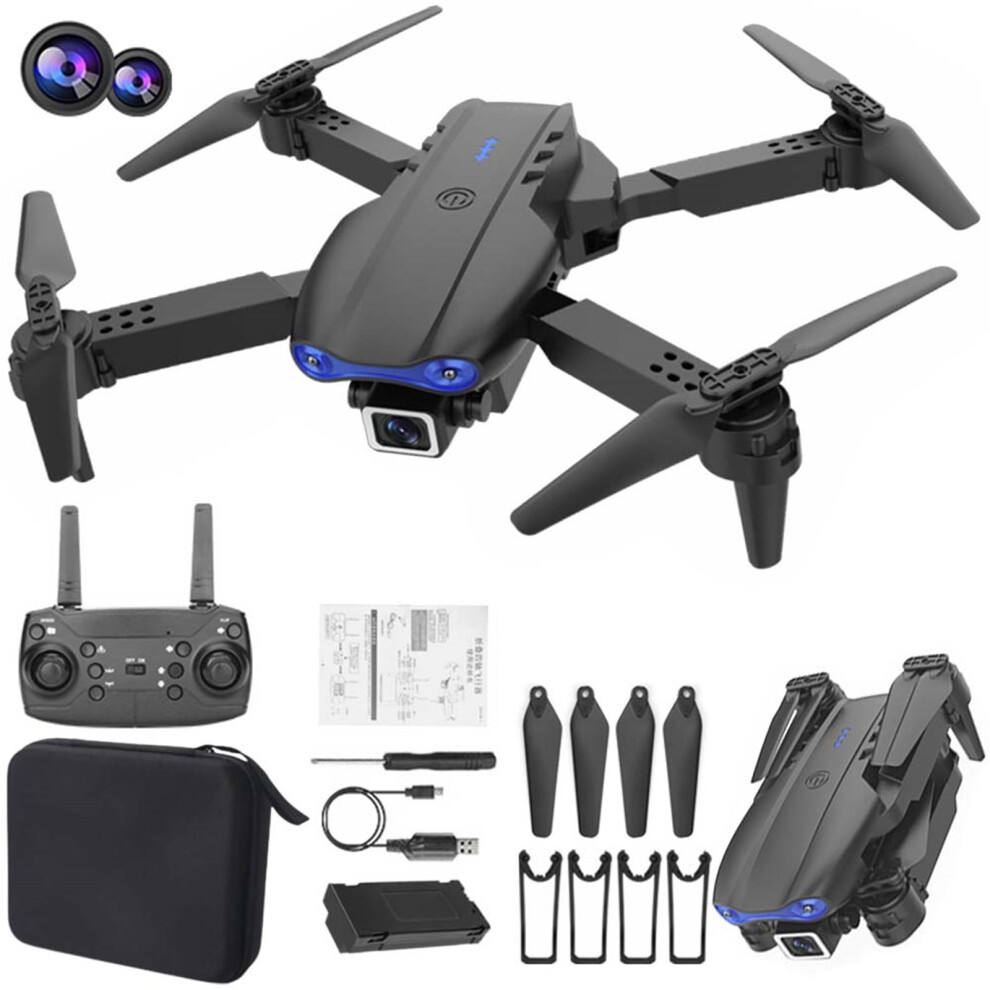 Intelligent 4K Hd Dual-Camera Folding Drone For Beginners 9558830636650