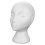 Hat display rack foam mannequin head 1 piece 7