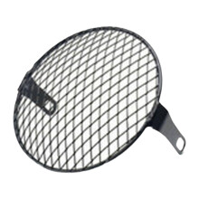 Motorcycle headlight guard grille round replacement