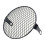 Motorcycle headlight guard grille round replacement 1