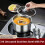 Stainless Steel Saucepan Uncoated Multi-Purpose 3.5 Quart 1