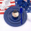 Cuillères jetables patriotiques rouges, blanches et bleues (50 pièces) 1