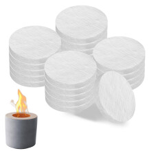 Ceramic Wool Wick for Tabletop Fire - 20 pcs