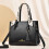 Dames leren shopper, modieuze handtas 6
