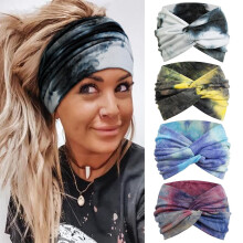 Damen-Haarbänder mit Knoten, elastisch, rutschfest, 4 Stück