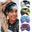 Dameshoofdbanden met knoop, elastisch en antislip, 4 stuks 1