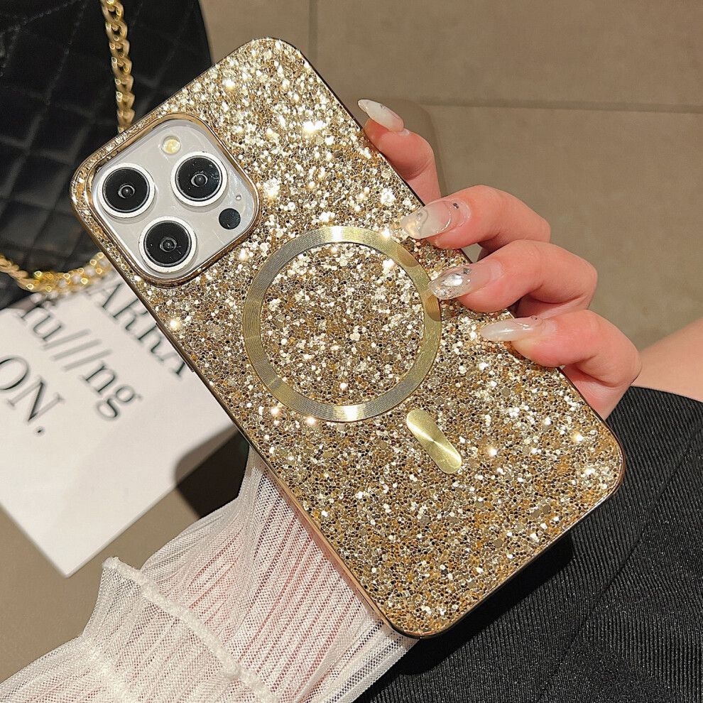 Iphone 16 Pro Max Glitter Magnetic Case Â Magsafe 9132278394428