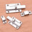 HEMOTON Sliding Bolt Latch 2 pcs Black 1