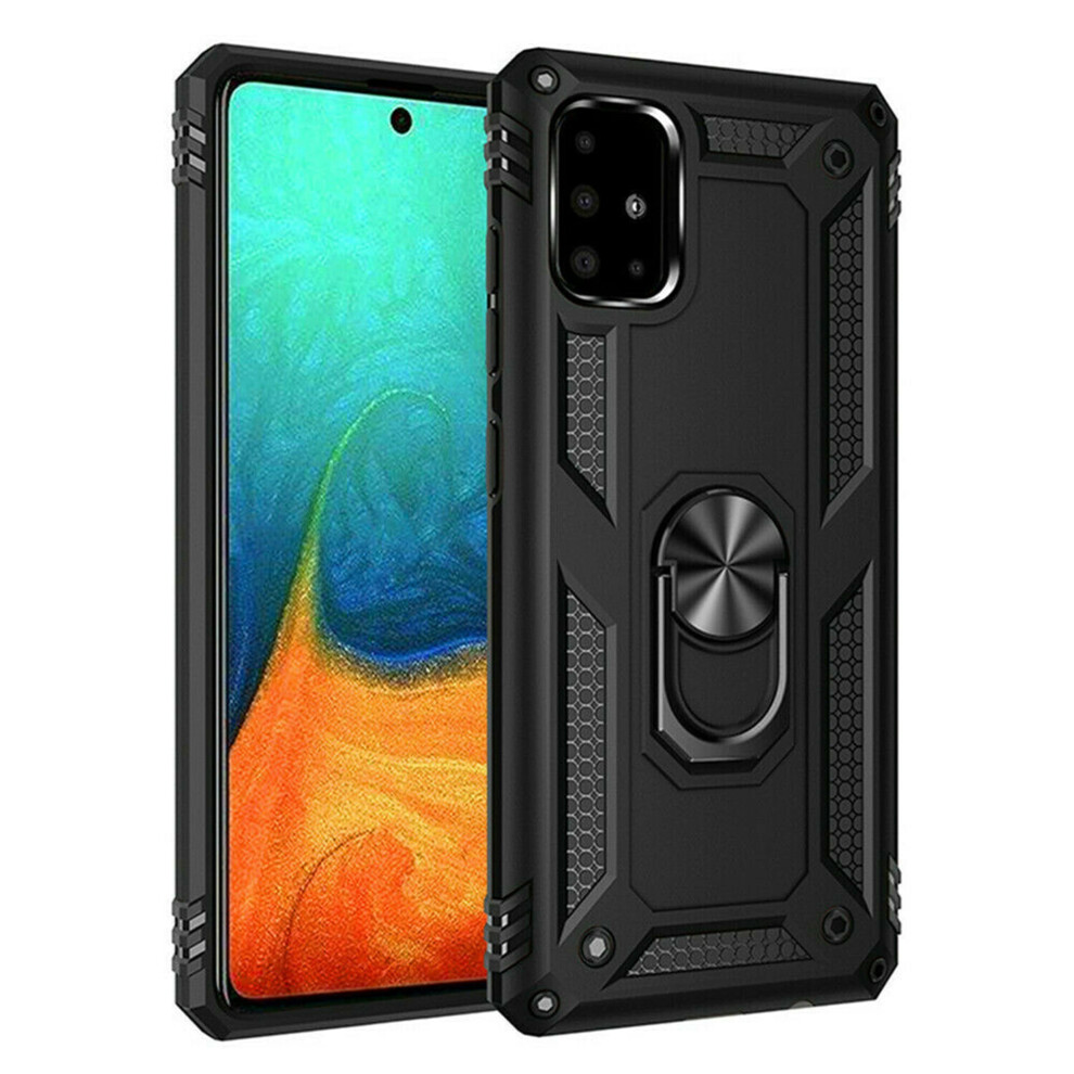 Samsung Galaxy A51 4G Shockproof Hybrid Case Black 9132278380353