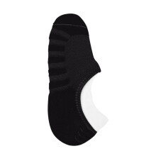 Chaussettes invisibles pour hommes et adolescents, bleu marine, en coton, taille unique