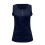 Women's Linen Tank Top Navy M 1