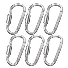Heavy Duty Auto-Locking Carabiner 6 Pack