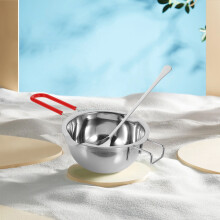Ibasenice Wax Melting Pot Set Stainless Steel 1 Set