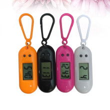 Digital Pocket Watch Keychain 4 Pcs