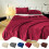 Coral Fleece Blanket Solid Color 59x71 inch 1