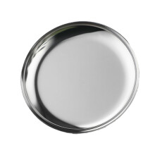 Stainless Steel Round Storage Tray 1 Piece