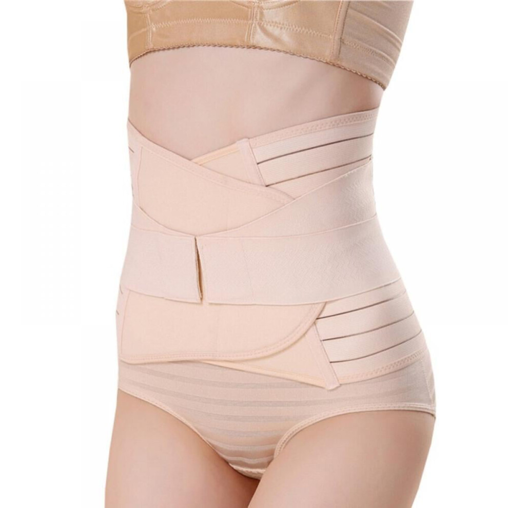 Postpartum corset belly band for waist and tummy support